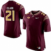 Florida State Seminoles 21 Corey Clark Black College Football Jersey Dzhi,baseball caps,new era cap wholesale,wholesale hats