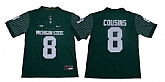 Michigan State Spartans 8 Kirk Cousins Green Nike College Football Jersey,baseball caps,new era cap wholesale,wholesale hats