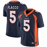 Nike Broncos 5 Joe Flacco Navy Vapor Untouchable Limited Jersey Dzhi,baseball caps,new era cap wholesale,wholesale hats