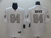 Nike Raiders 84 Antonio Brown White Color Rush Limited Jersey,baseball caps,new era cap wholesale,wholesale hats