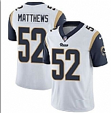 Nike Rams 52 Clay Matthews White Vapor Untouchable Limited Jersey Dzhi,baseball caps,new era cap wholesale,wholesale hats