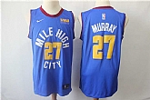 Nuggets 27 Jamal Murray Blue Nike Swingman Jersey,baseball caps,new era cap wholesale,wholesale hats