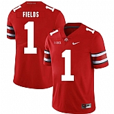 Ohio State Buckeyes 1 Justin Fields Red Nike College Football Limited Jersey Dzhi,baseball caps,new era cap wholesale,wholesale hats