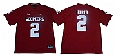 Oklahoma Sooners 2 Jalen Hurts Red College Football Jersey,baseball caps,new era cap wholesale,wholesale hats