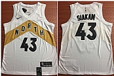 Raptors 43 Pascal Siakam White City Edition Nike Swingman Jersey,baseball caps,new era cap wholesale,wholesale hats