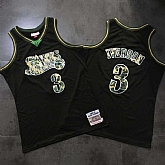 76ers 3 Allen Iverson Black Camo Hardwood Classics Swingman Jersey Mixiu,baseball caps,new era cap wholesale,wholesale hats