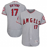 Angels 17 Shohei Ohtani Gray 150th Patch Flexbase Jersey Dzhi,baseball caps,new era cap wholesale,wholesale hats