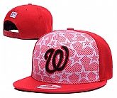 Nationals Team Logo All Red Adjustable Hat GS,baseball caps,new era cap wholesale,wholesale hats