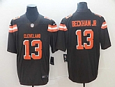 Nike Browns 13 Odell Beckham Jr Brown Vapor Untouchable Limited Jersey,baseball caps,new era cap wholesale,wholesale hats