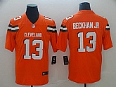 Nike Browns 13 Odell Beckham Jr Orange Vapor Untouchable Limited Jersey,baseball caps,new era cap wholesale,wholesale hats