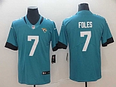 Nike Jaguars 7 Nick Foles Teal Vapor Untouchable Limited Jersey,baseball caps,new era cap wholesale,wholesale hats