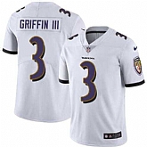 Nike Ravens 3 Robert Griffin III White Vapor Untouchable Limited Jersey Dzhi,baseball caps,new era cap wholesale,wholesale hats