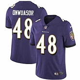 Nike Ravens 48 Patrick Onwuasor Purple Vapor Untouchable Limited Jersey Dzhi,baseball caps,new era cap wholesale,wholesale hats