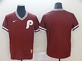 Phillies Blank Red Nike Throwback Jersey,baseball caps,new era cap wholesale,wholesale hats