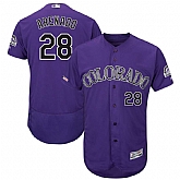 Rockies 28 Nolan Arenado Purple 150th Patch Flexnase Jersey Dzhi,baseball caps,new era cap wholesale,wholesale hats
