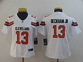 Women Nike Browns 13 Odell Beckham Jr White Vapor Untouchable Limited Jersey,baseball caps,new era cap wholesale,wholesale hats