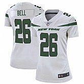 Women Nike Jets 26 Le'Veon Bell White New 2019 Vapor Untouchable Limited Jersey Dzhi,baseball caps,new era cap wholesale,wholesale hats