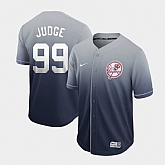 Yankees 99 Aaron Judge Gray Drift Fashion Jersey Dzhi,baseball caps,new era cap wholesale,wholesale hats