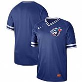 Blue Jays Blank Royal Throwback Jersey Dzhi,baseball caps,new era cap wholesale,wholesale hats