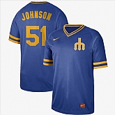 Mariners 51 Ichiro Suzuki Blue Throwback Jersey Dzhi,baseball caps,new era cap wholesale,wholesale hats