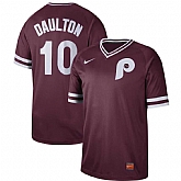 Phillies 10 Darren Daulton Red Throwback Jersey Dzhi,baseball caps,new era cap wholesale,wholesale hats
