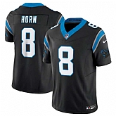 Men & Women & Youth Carolina Panthers #8 Jaycee Horn Black 2023 F.U.S.E. Vapor Untouchable Stitched Football Jersey,baseball caps,new era cap wholesale,wholesale hats