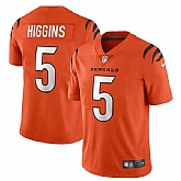 Men & Women & Youth Cincinnati Bengals #5 Tee Higgins Orange Vapor Untouchable Limited Stitched Jersey,baseball caps,new era cap wholesale,wholesale hats