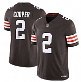 Men & Women & Youth Cleveland Browns #2 Amari Cooper Brown 2023 F.U.S.E. Vapor Untouchable Limited Stitched Jersey,baseball caps,new era cap wholesale,wholesale hats