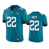 Men & Women & Youth Jacksonville Jaguars #22 JaMycal Hasty Teal Vapor Untouchable Limited Stitched Jersey,baseball caps,new era cap wholesale,wholesale hats