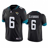 Men & Women & Youth Jacksonville Jaguars #6 Chris Claybrooks Black Vapor Untouchable Limited Stitched Jersey,baseball caps,new era cap wholesale,wholesale hats