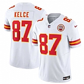 Men & Women & Youth Kansas City Chiefs #87 Travis Kelce White 2023 F.U.S.E. Vapor Untouchable Limited Stitched Jersey,baseball caps,new era cap wholesale,wholesale hats