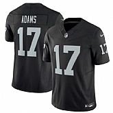 Men & Women & Youth Las Vegas Raiders #17 Davante Adams Black 2023 F.U.S.E Vapor Untouchable Stitched Football Jersey,baseball caps,new era cap wholesale,wholesale hats