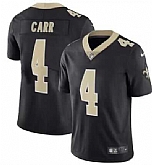 Men & Women & Youth New Orleans Saints #4 Derek Carr Black Vapor Limited Stitched Jersey,baseball caps,new era cap wholesale,wholesale hats