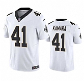 Men & Women & Youth New Orleans Saints #41 Alvin Kamara White 2023 F.U.S.E. Vapor Untouchable Limited Stitched Jersey,baseball caps,new era cap wholesale,wholesale hats