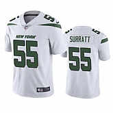 Men & Women & Youth New York Jets #55 Chazz Surratt White Vapor Untouchable Limited Stitched Jersey,baseball caps,new era cap wholesale,wholesale hats