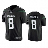 Men & Women & Youth New York Jets #8 Aaron Rodgers Black Vapor Untouchable Limited Stitched Jersey,baseball caps,new era cap wholesale,wholesale hats