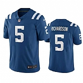 Men & Women & Youth Nike Indianapolis Colts #5 Anthony Richardson Blue Vapor Untouchable Limited Stitched NFL Jersey,baseball caps,new era cap wholesale,wholesale hats