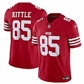 Men & Women & Youth San Francisco 49ers #85 George Kittle Red 2023 F.U.S.E. Vapor Untouchable Limited Stitched Football Jersey,baseball caps,new era cap wholesale,wholesale hats
