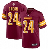 Men & Women & Youth Washington Commanders 24 Antonio Gibson 2022 Burgundy Game Stitched Jersey,baseball caps,new era cap wholesale,wholesale hats