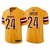 Men & Women & Youth Washington Commanders 24 Antonio Gibson Gold Vapor Untouchable Stitched Football Jersey,baseball caps,new era cap wholesale,wholesale hats