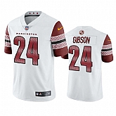Men & Women & Youth Washington Commanders 24 Antonio Gibson White Vapor Limited Jersey,baseball caps,new era cap wholesale,wholesale hats