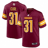 Men & Women & Youth Washington Commanders 31 Kamren Curl 2022 Burgundy Game Stitched Jersey,baseball caps,new era cap wholesale,wholesale hats