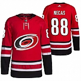 Men's Carolina Hurricanes #88 Martin Necas Red Stitched Jersey Dzhi,baseball caps,new era cap wholesale,wholesale hats