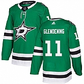 Men's Dallas Stars #11 Luke Glendening Green Stitched Jersey Dzhi,baseball caps,new era cap wholesale,wholesale hats