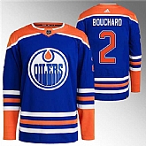 Men's Edmonton Oilers #2 Evan Bouchard Royal Stitched Jersey Dzhi,baseball caps,new era cap wholesale,wholesale hats