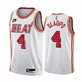 Men's Miami Heat #4 Andre Drummond White Classic Edition Stitched Basketball Jersey Dzhi,baseball caps,new era cap wholesale,wholesale hats
