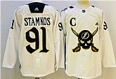 Men's Tampa Bay Lightning #91 Steven Stamkos White Stitched Jersey,baseball caps,new era cap wholesale,wholesale hats