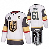Men's Vegas Golden Knights #61 Mark Stone White 2023 Stanley Cup Final Stitched Jersey Dzhi,baseball caps,new era cap wholesale,wholesale hats