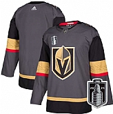 Men's Vegas Golden Knights Blank Gray 2023 Stanley Cup Final Stitched Jersey Dzhi,baseball caps,new era cap wholesale,wholesale hats