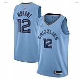 Youth Memphis Grizzlies #12 Ja Morant Blue Jordan Stitched Jersey Dzhi,baseball caps,new era cap wholesale,wholesale hats